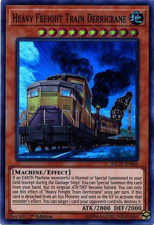 Heavy Freight Train Derricrane [INCH-EN046] Super Rare | Total Play