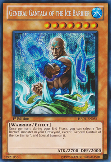 General Gantala of the Ice Barrier [HA04-EN054] Secret Rare | Total Play