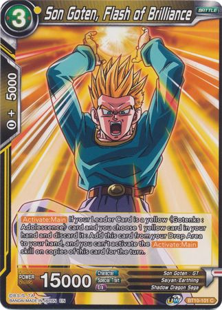 Son Goten, Flash of Brilliance (BT10-101) [Rise of the Unison Warrior 2nd Edition] | Total Play