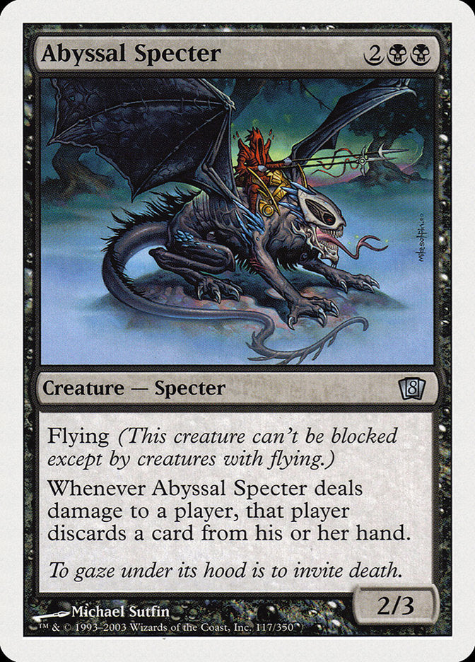Abyssal Specter [Eighth Edition] | Total Play