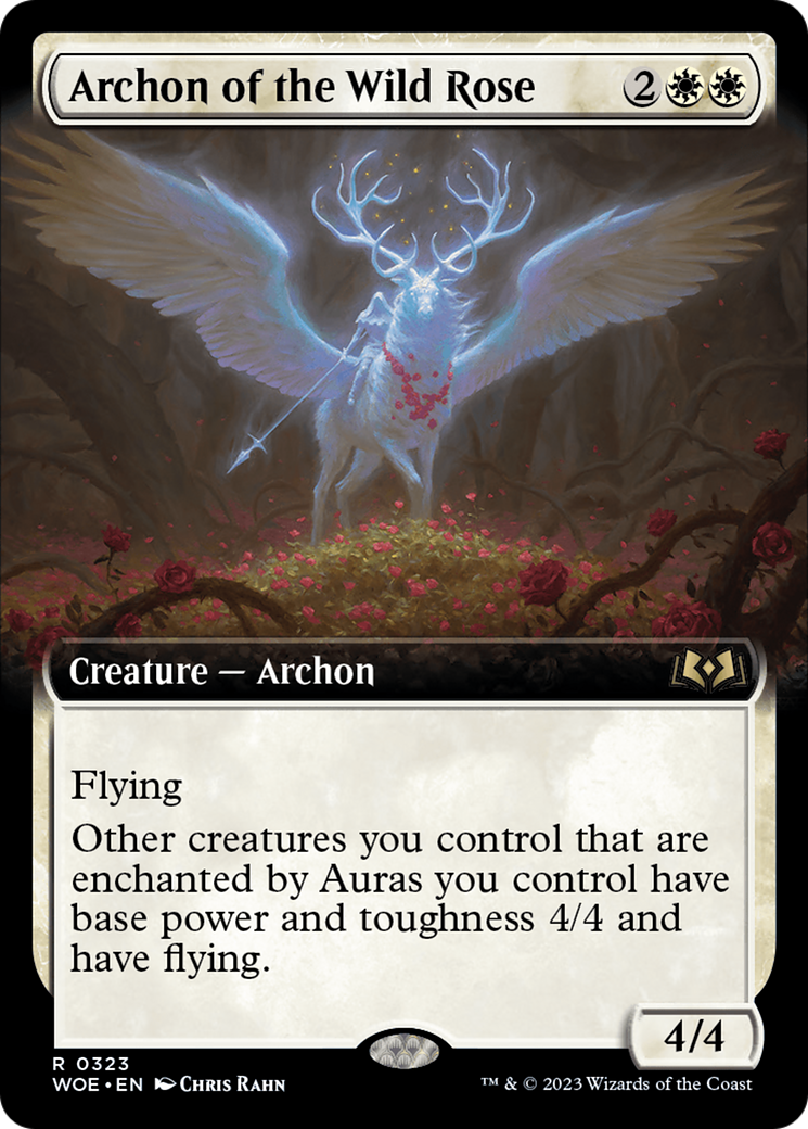 Archon of the Wild Rose (Extended Art) [Wilds of Eldraine] | Total Play