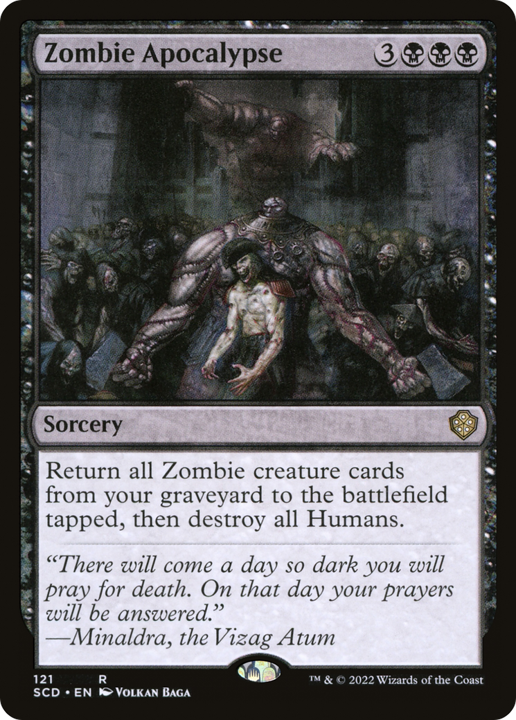 Zombie Apocalypse [Starter Commander Decks] | Total Play