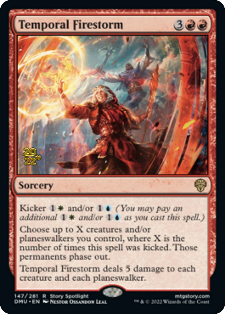 Temporal Firestorm [Dominaria United Prerelease Promos] | Total Play