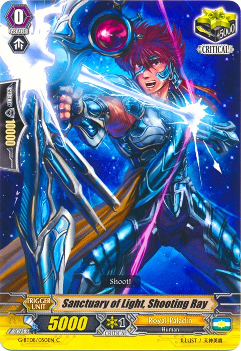 Sanctuary of Light, Shooting Ray (G-BT08/050EN) [Absolute Judgment] | Total Play