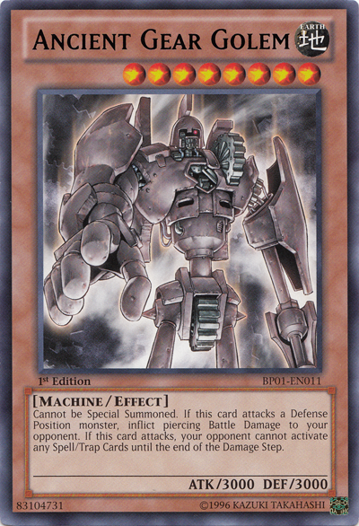 Ancient Gear Golem [BP01-EN011] Rare | Total Play