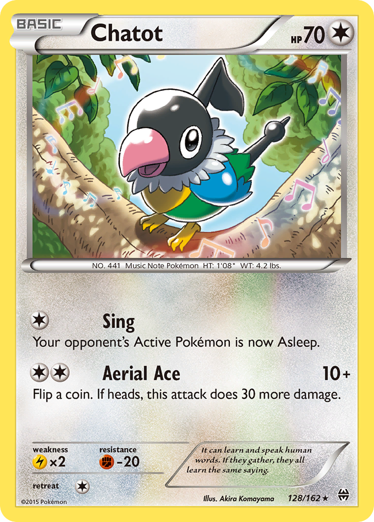 Chatot (128/162) [XY: BREAKthrough] | Total Play