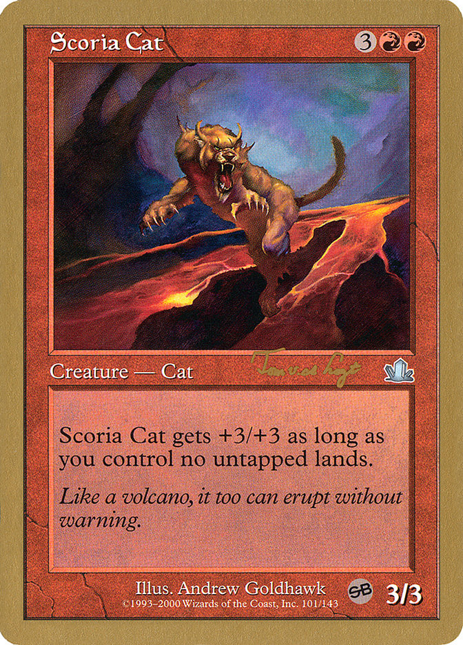 Scoria Cat (Tom van de Logt) (SB) [World Championship Decks 2001] | Total Play