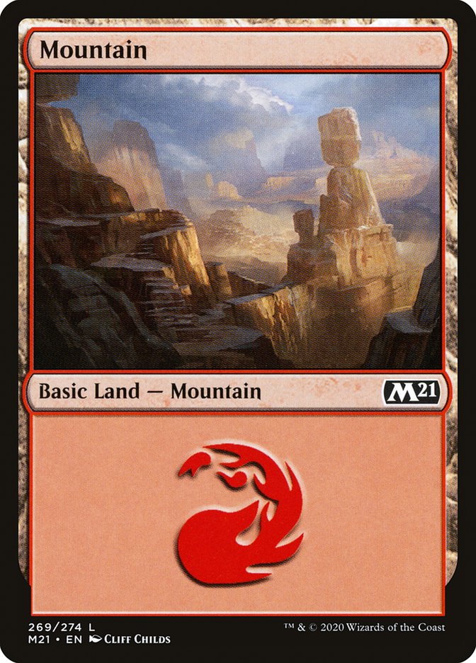 Mountain (269) [Core Set 2021] | Total Play