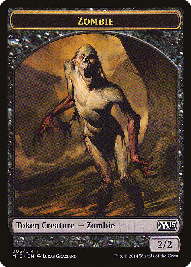 Zombie Token [Magic 2015 Tokens] | Total Play