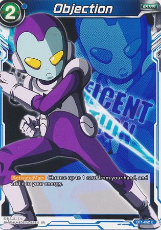 Objection (BT1-052) [Magnificent Collection Fusion Hero] | Total Play