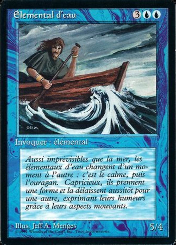 Water Elemental [Foreign Black Border] | Total Play