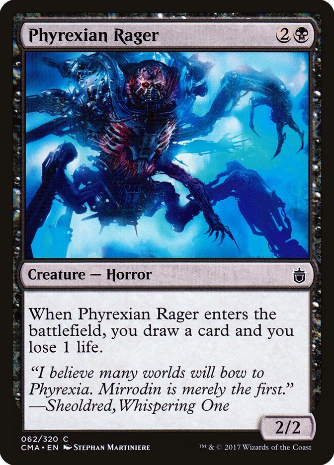 Phyrexian Rager [Commander Anthology] | Total Play