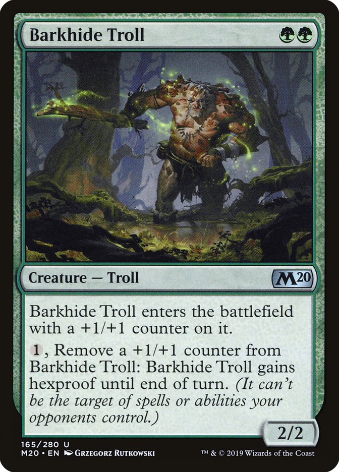 Barkhide Troll [Core Set 2020] | Total Play