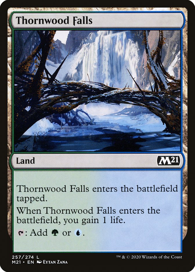 Thornwood Falls [Core Set 2021] | Total Play