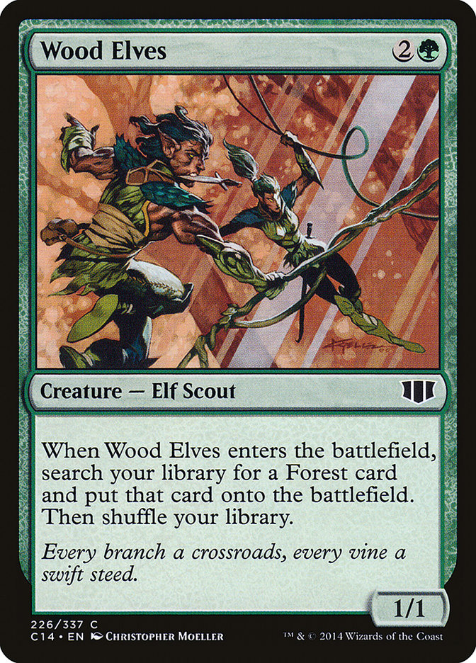 Wood Elves [Commander 2014] | Total Play