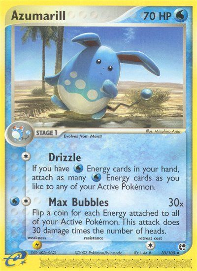 Azumarill (30/100) [EX: Sandstorm] | Total Play