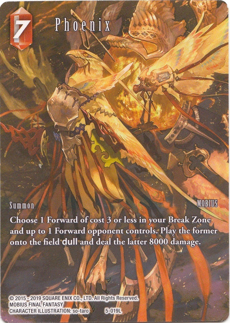 Phoenix (Full Art) (Deck Exclusive) [Opus V] | Total Play