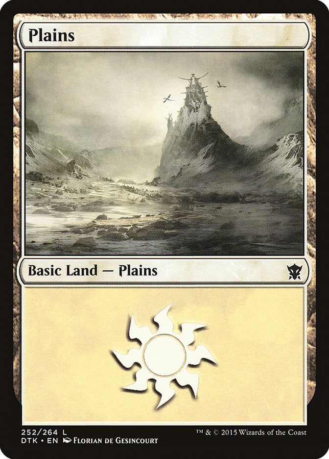 Plains (252) [Dragons of Tarkir] | Total Play