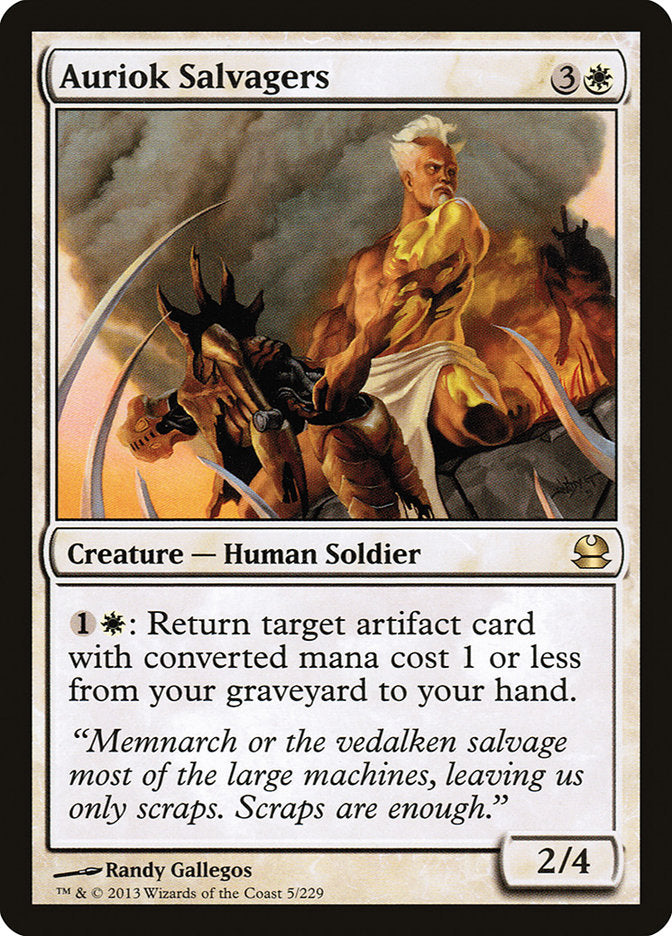 Auriok Salvagers [Modern Masters] | Total Play