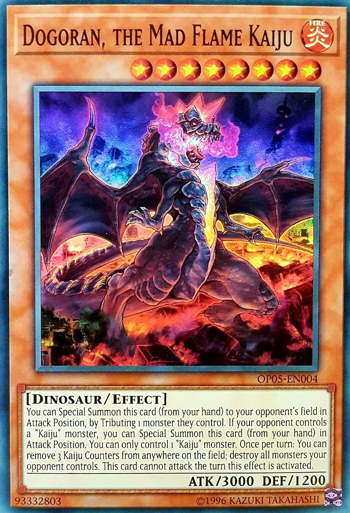 Dogoran, the Mad Flame Kaiju [OP05-EN004] Super Rare | Total Play