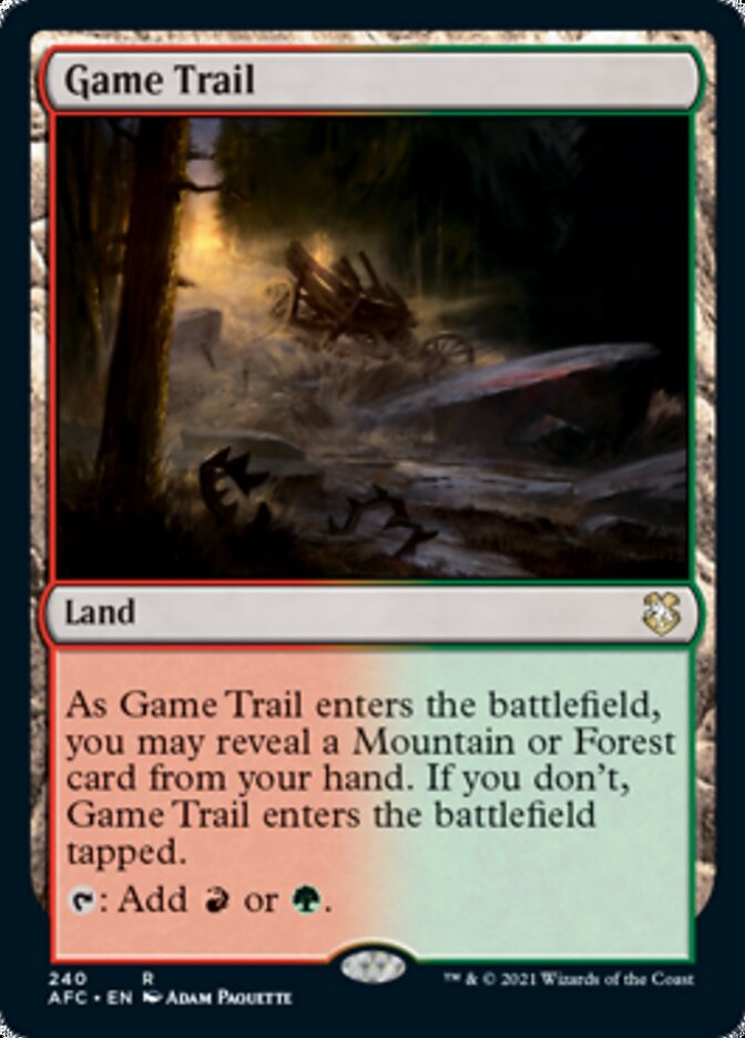 Game Trail [Dungeons & Dragons: Adventures in the Forgotten Realms Commander] | Total Play