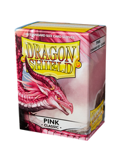 Dragon Shield: Standard 100ct Sleeves - Pink (Classic) | Total Play