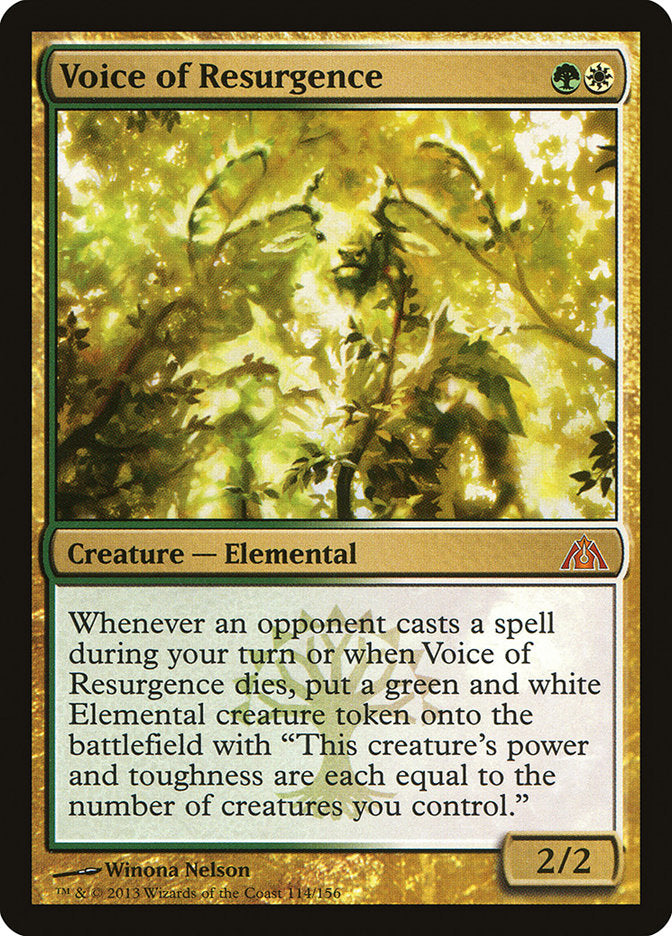 Voice of Resurgence [Dragon's Maze] | Total Play
