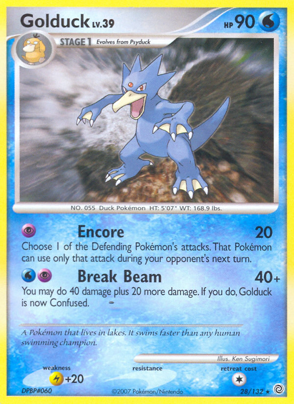 Golduck (28/132) [Diamond & Pearl: Secret Wonders] | Total Play