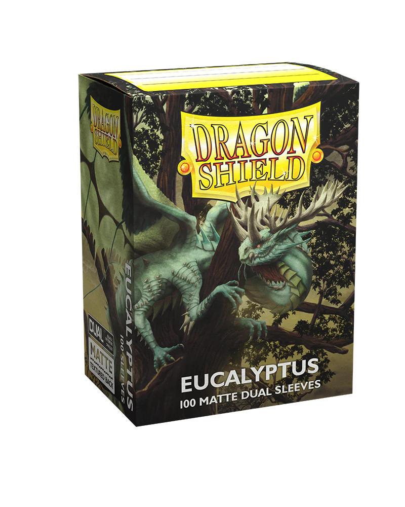 Dragon Shield: Standard 100ct Sleeves - Eucalyptus (Dual Matte) | Total Play