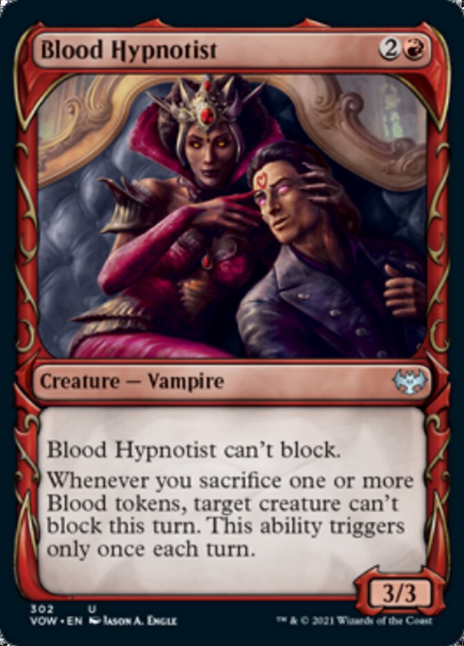 Blood Hypnotist (Showcase Fang Frame) [Innistrad: Crimson Vow] | Total Play