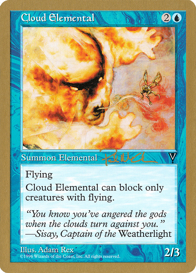 Cloud Elemental (Paul McCabe) [World Championship Decks 1997] | Total Play
