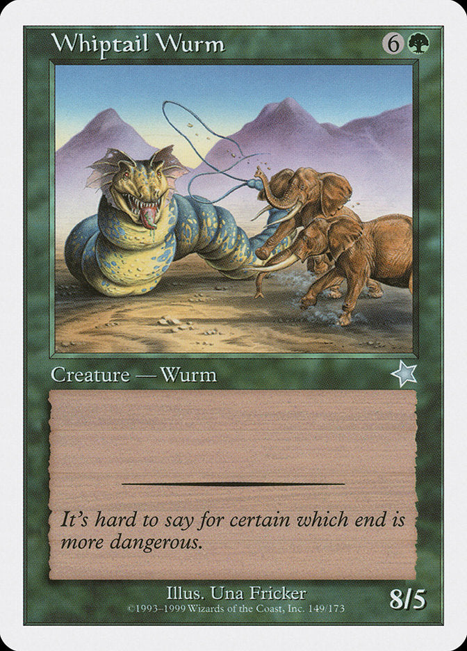 Whiptail Wurm [Starter 1999] | Total Play