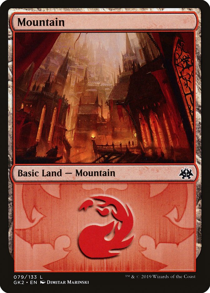 Mountain (79) [Ravnica Allegiance Guild Kit] | Total Play