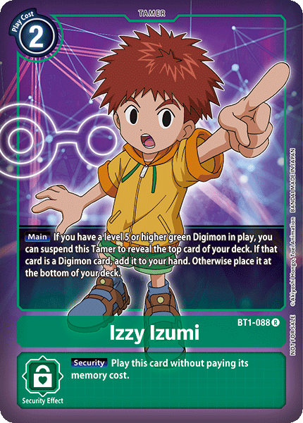 Izzy Izumi [BT1-088] (Buy-A-Box Promo) [Release Special Booster Ver.1.0 Promos] | Total Play