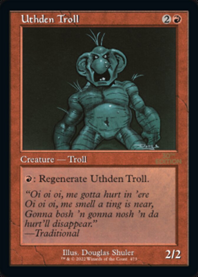 Uthden Troll (Retro) [30th Anniversary Edition] | Total Play