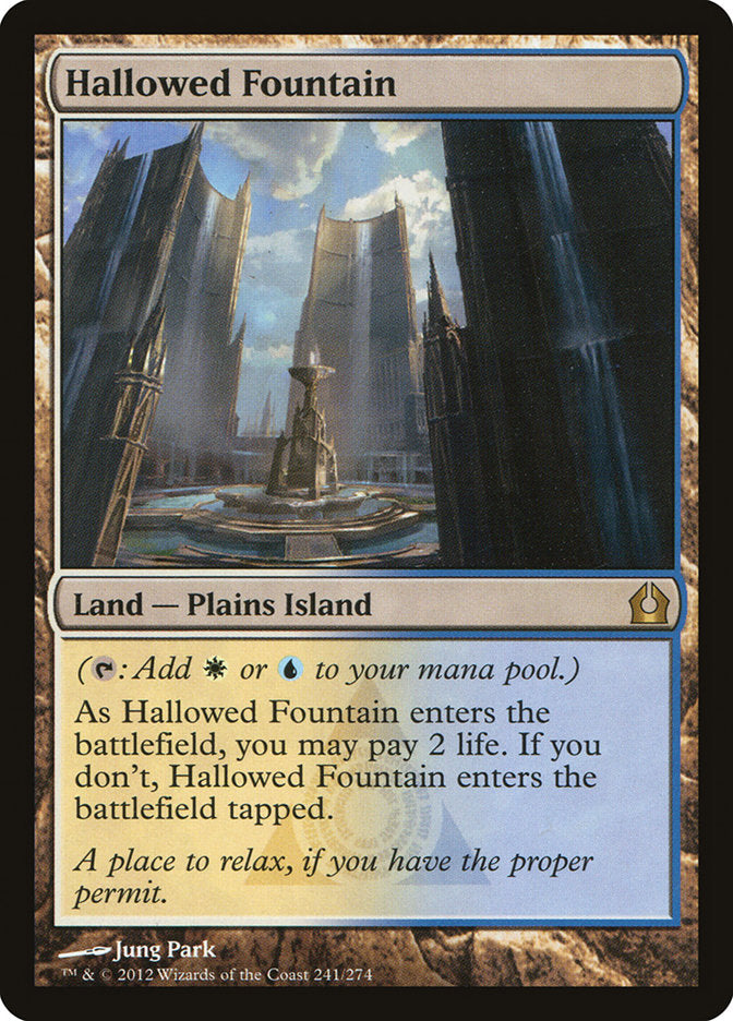 Hallowed Fountain [Return to Ravnica] | Total Play