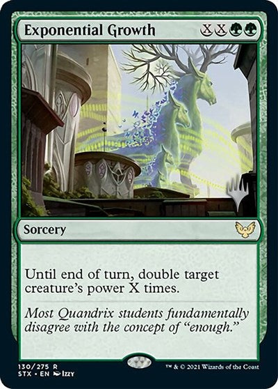 Exponential Growth (Promo Pack) [Strixhaven: School of Mages Promos] | Total Play