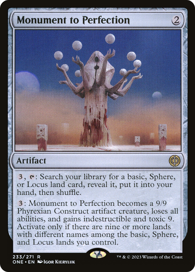 Monument to Perfection [Phyrexia: All Will Be One] | Total Play