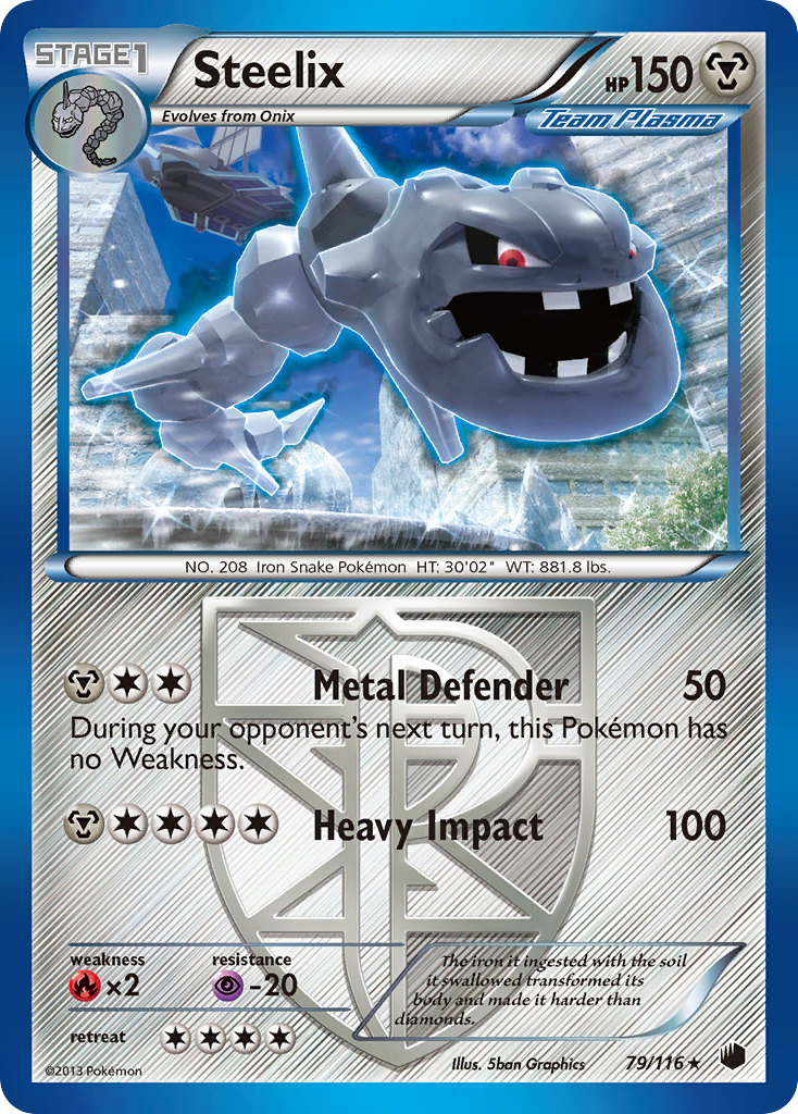 Steelix (79/116) [Black & White: Plasma Freeze] | Total Play