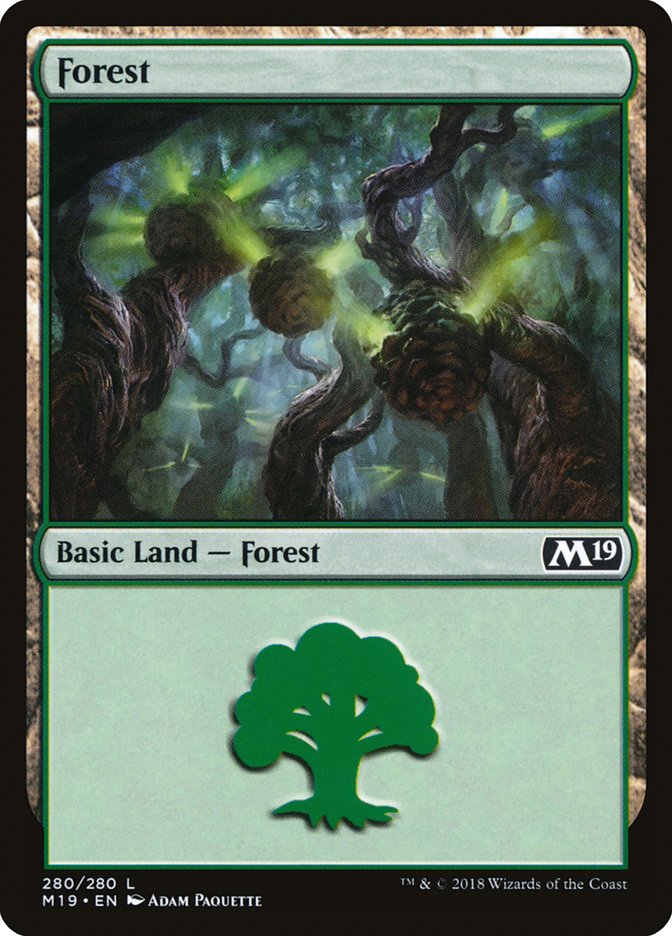 Forest (280) [Core Set 2019] | Total Play