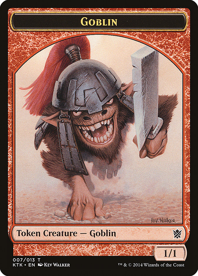 Goblin Token [Khans of Tarkir Tokens] | Total Play