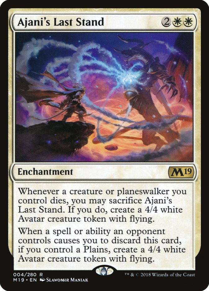 Ajani's Last Stand [Core Set 2019] | Total Play