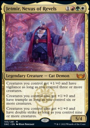 Jetmir, Nexus of Revels (Promo Pack) [Streets of New Capenna Promos] | Total Play