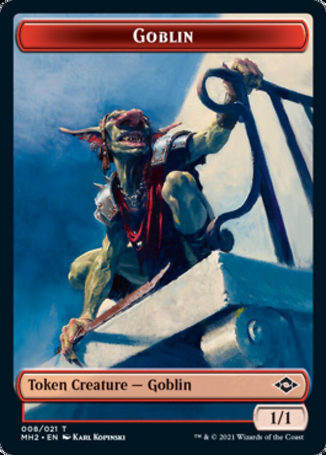 Goblin // Squirrel Double-Sided Token [Modern Horizons 2 Tokens] | Total Play