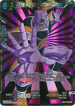 Elite Force Captain Ginyu (BT1-095) [Galactic Battle] | Total Play