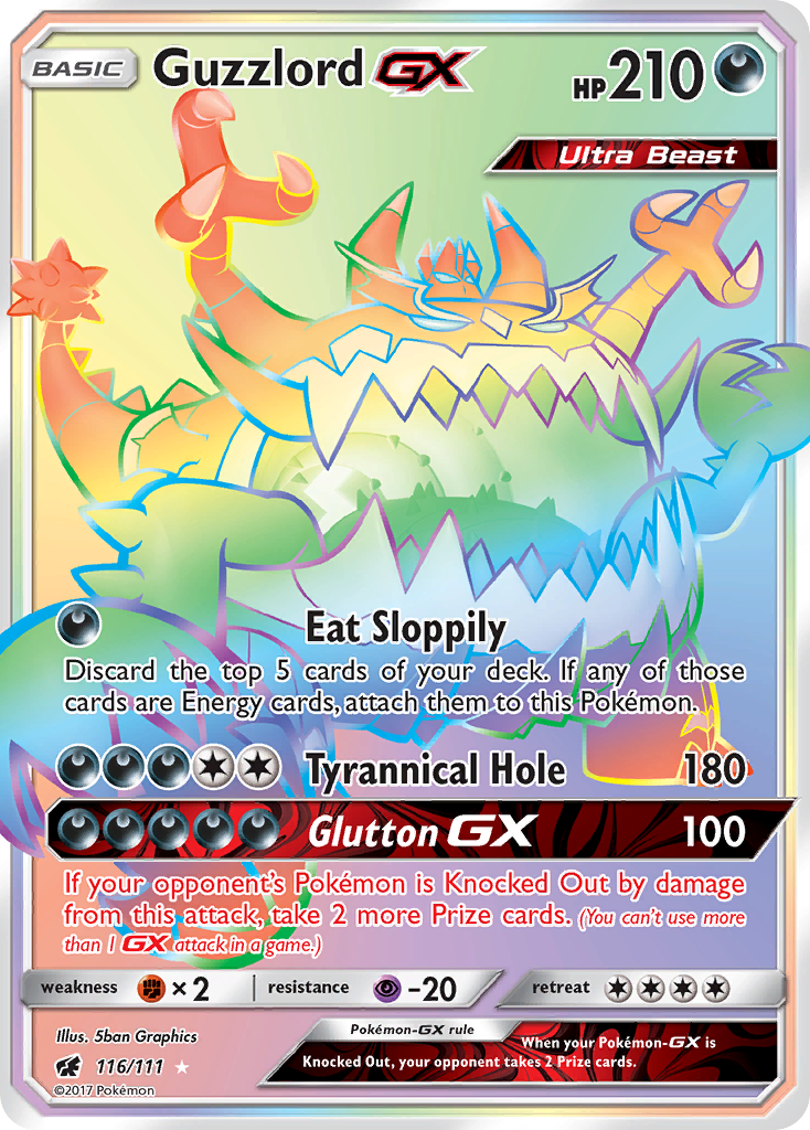 Guzzlord GX (116/111) [Sun & Moon: Crimson Invasion] | Total Play