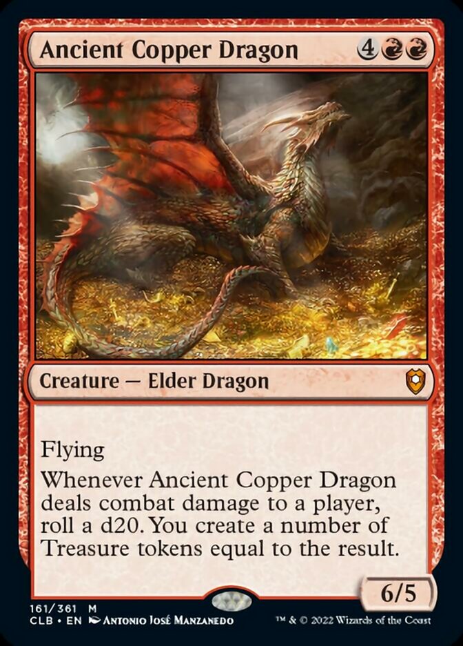 Ancient Copper Dragon [Commander Legends: Battle for Baldur's Gate] | Total Play