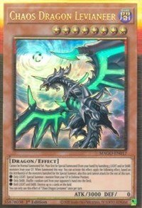 Chaos Dragon Levianeer (Alternate Art) [MAGO-EN017] Gold Rare | Total Play