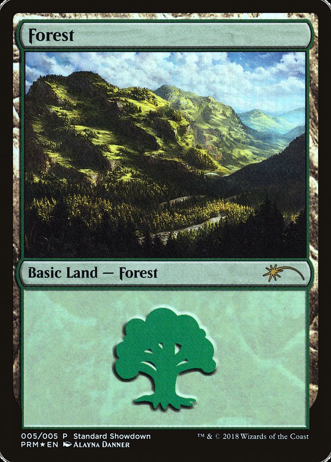 Forest (5) [Magic 2019 Standard Showdown] | Total Play