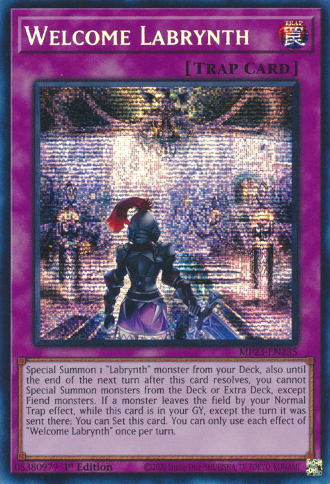 Welcome Labrynth [MP23-EN235] Prismatic Secret Rare | Total Play